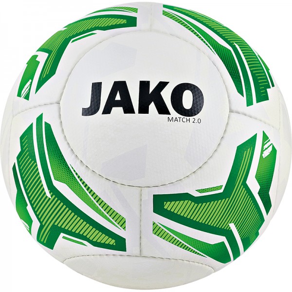 JAKO Lightball Match 2.0 Gr. 4 - 290g weiß-neongrün-grün